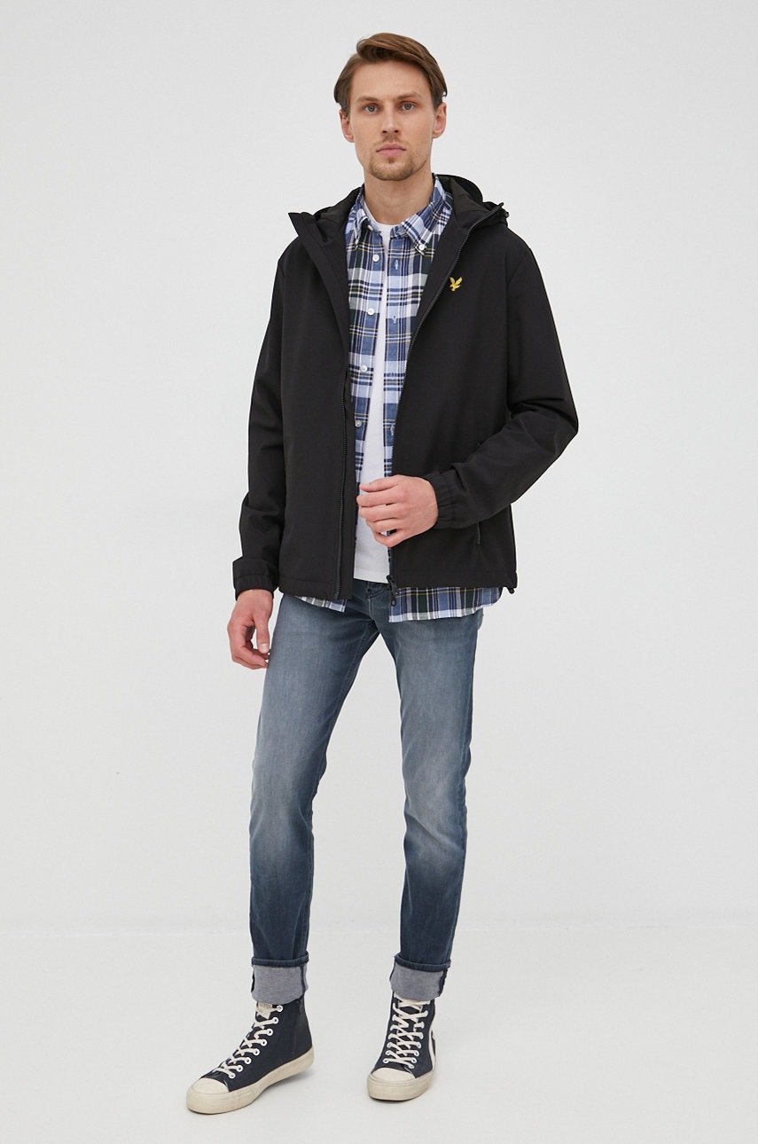 

Хлопковая рубашка Woolrich мужская regular воротник button-down