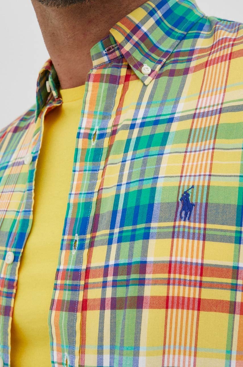 

Бавовняна сорочка Polo Ralph Lauren чоловіча regular комір button-down