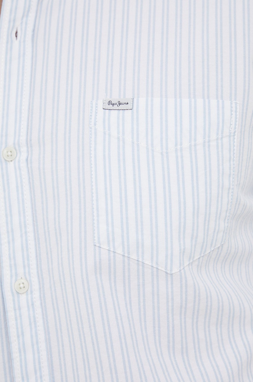 

Хлопковая рубашка Pepe Jeans Palmer мужская regular