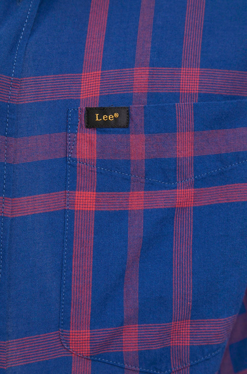 

Бавовняна сорочка Lee чоловіча regular комір button-down