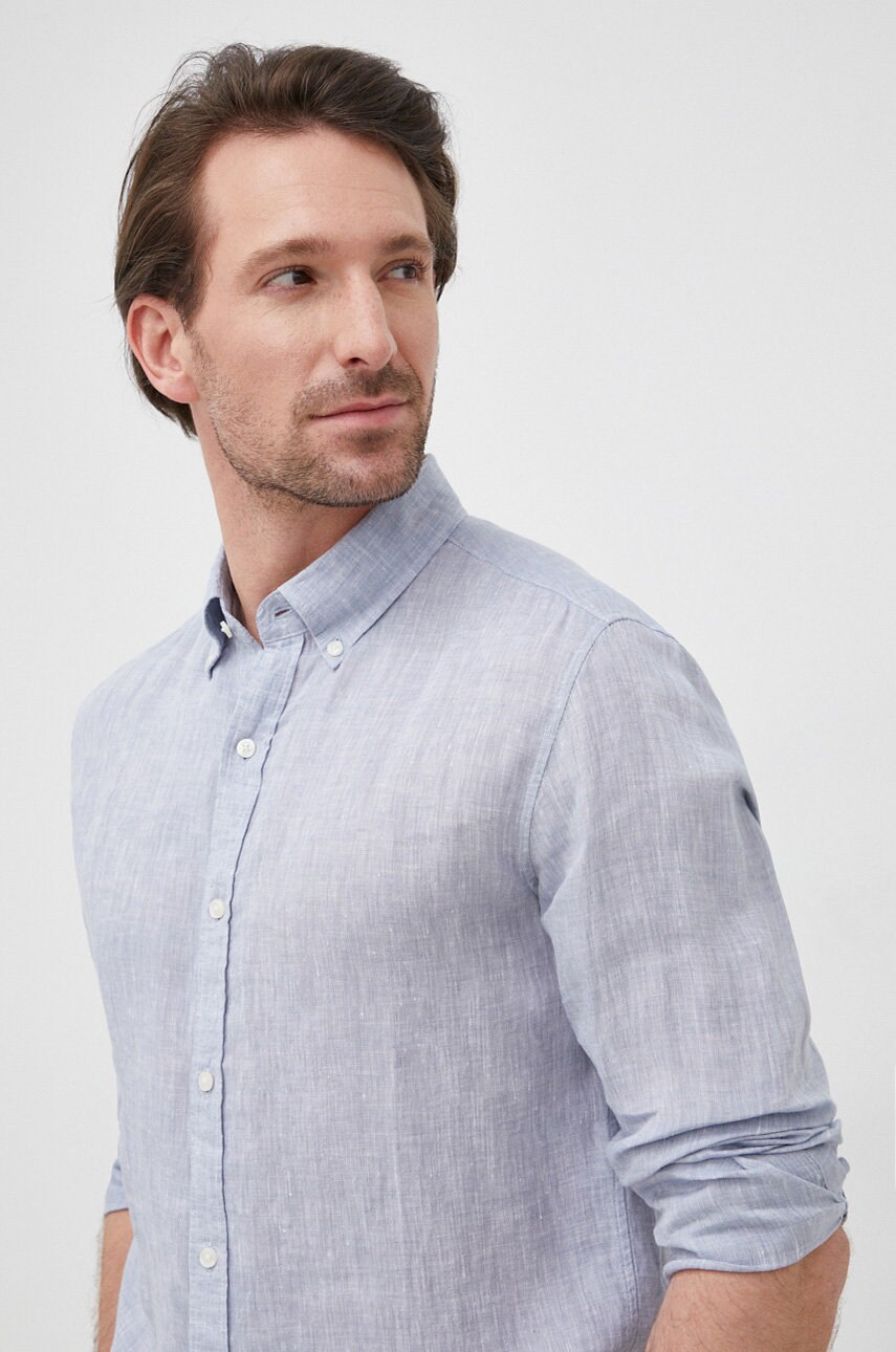 Michael kors camasa de in barbati, cu guler button-down, slim