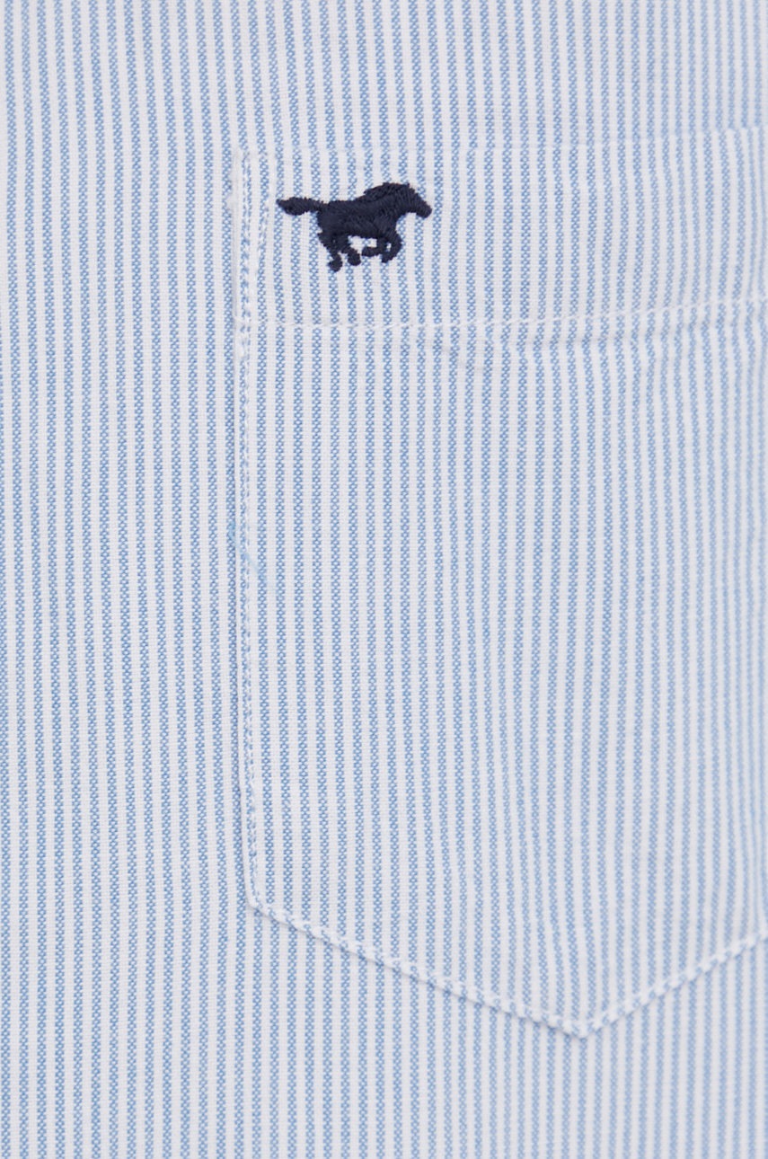 

Бавовняна сорочка Mustang чоловіча regular комір button-down