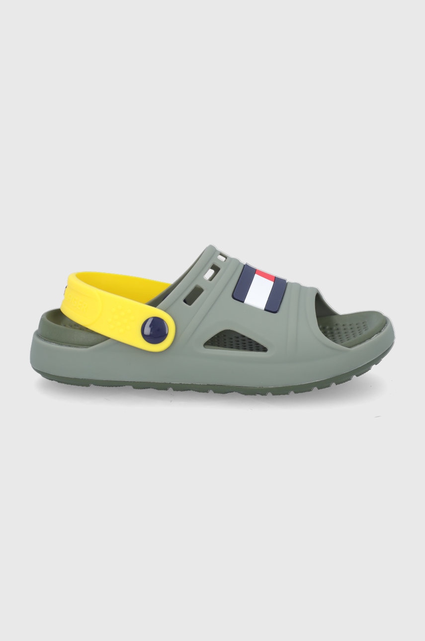 detske-sandaly-tommy-hilfiger-zelena-barva
