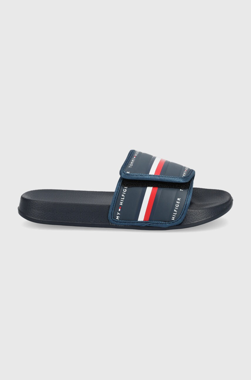 

Детски чехли Tommy Hilfiger в тъмносиньо, Тъмносин