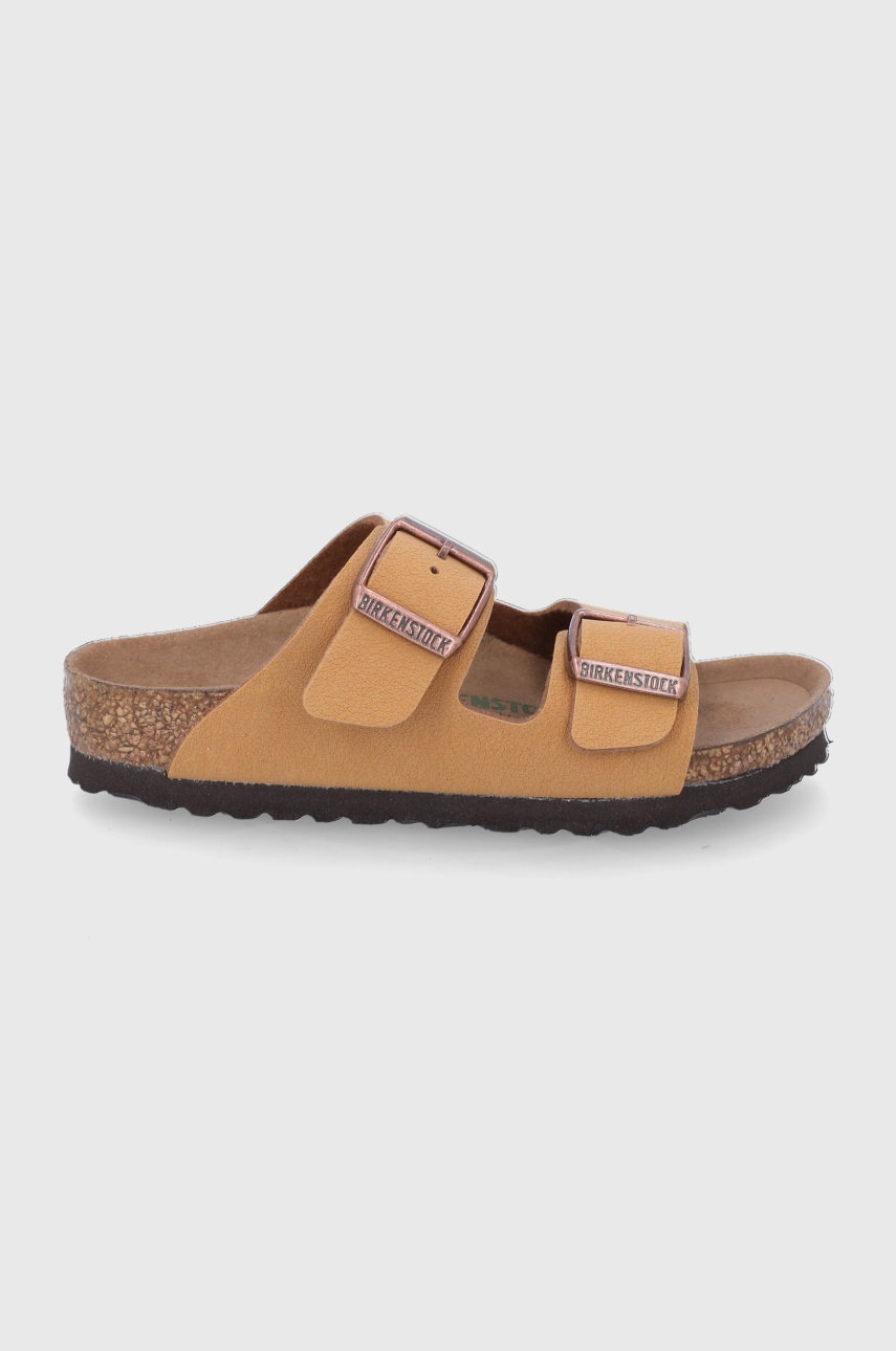 Birkenstock Slapi Copii Culoarea Maro