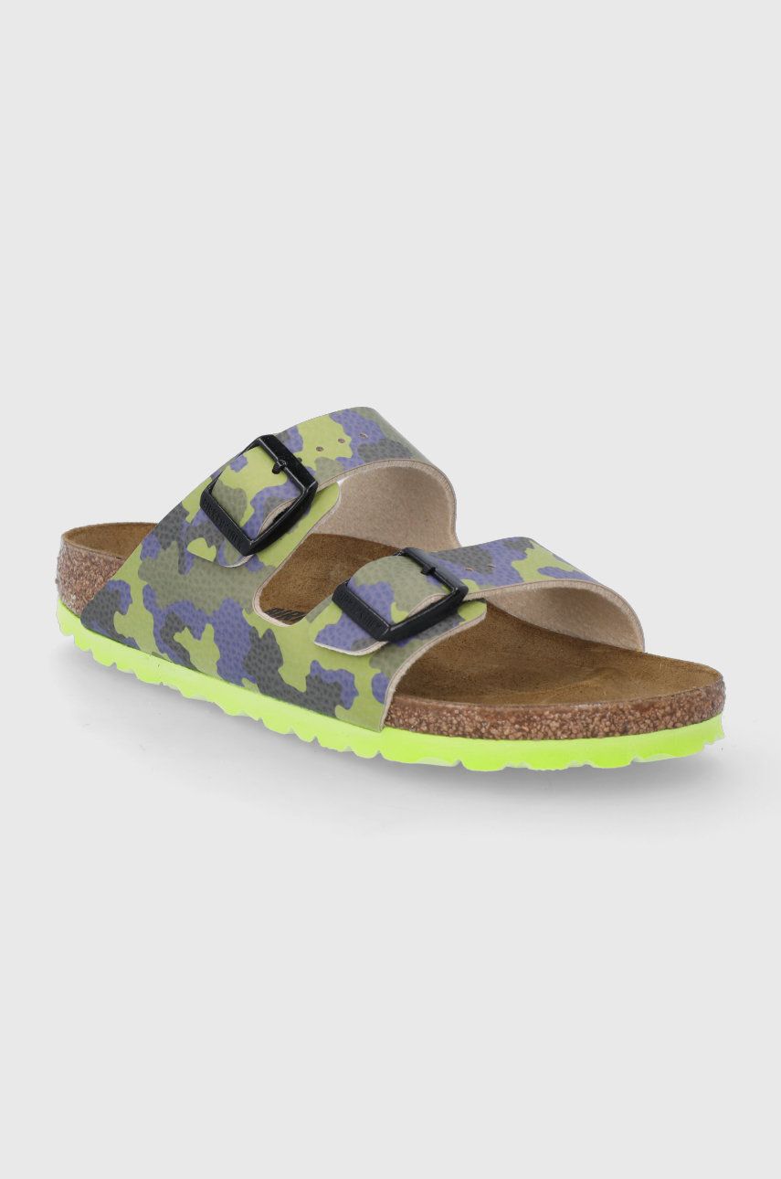 

Дитячі шльопанці Birkenstock колір зелений