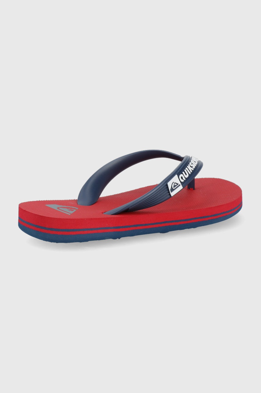 

Детские вьетнамки Quiksilver цвет красный