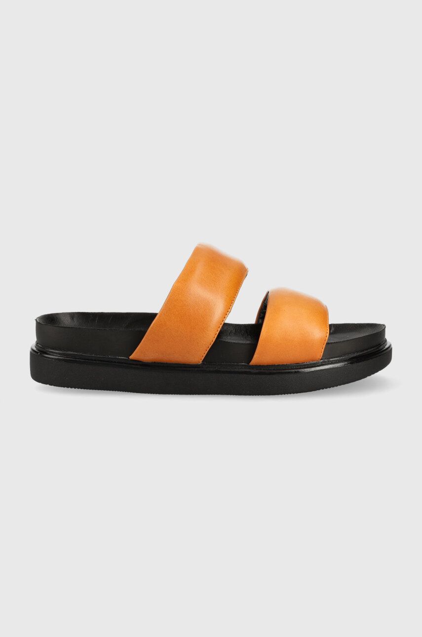 Levně Pantofle Vagabond Shoemakers ERIN dámské, oranžová barva