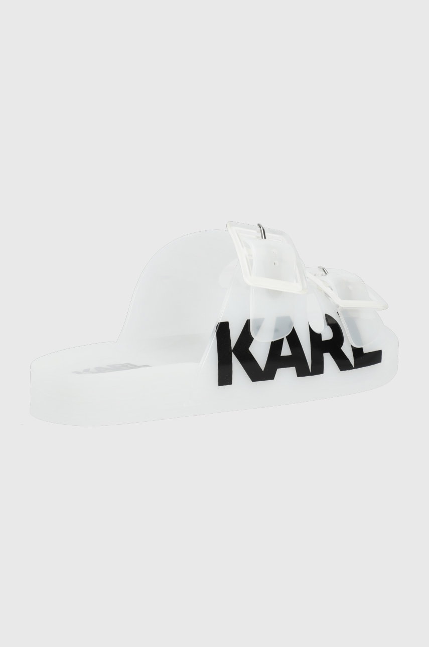 

Шлепанцы Karl Lagerfeld Jelly Strap женские цвет белый