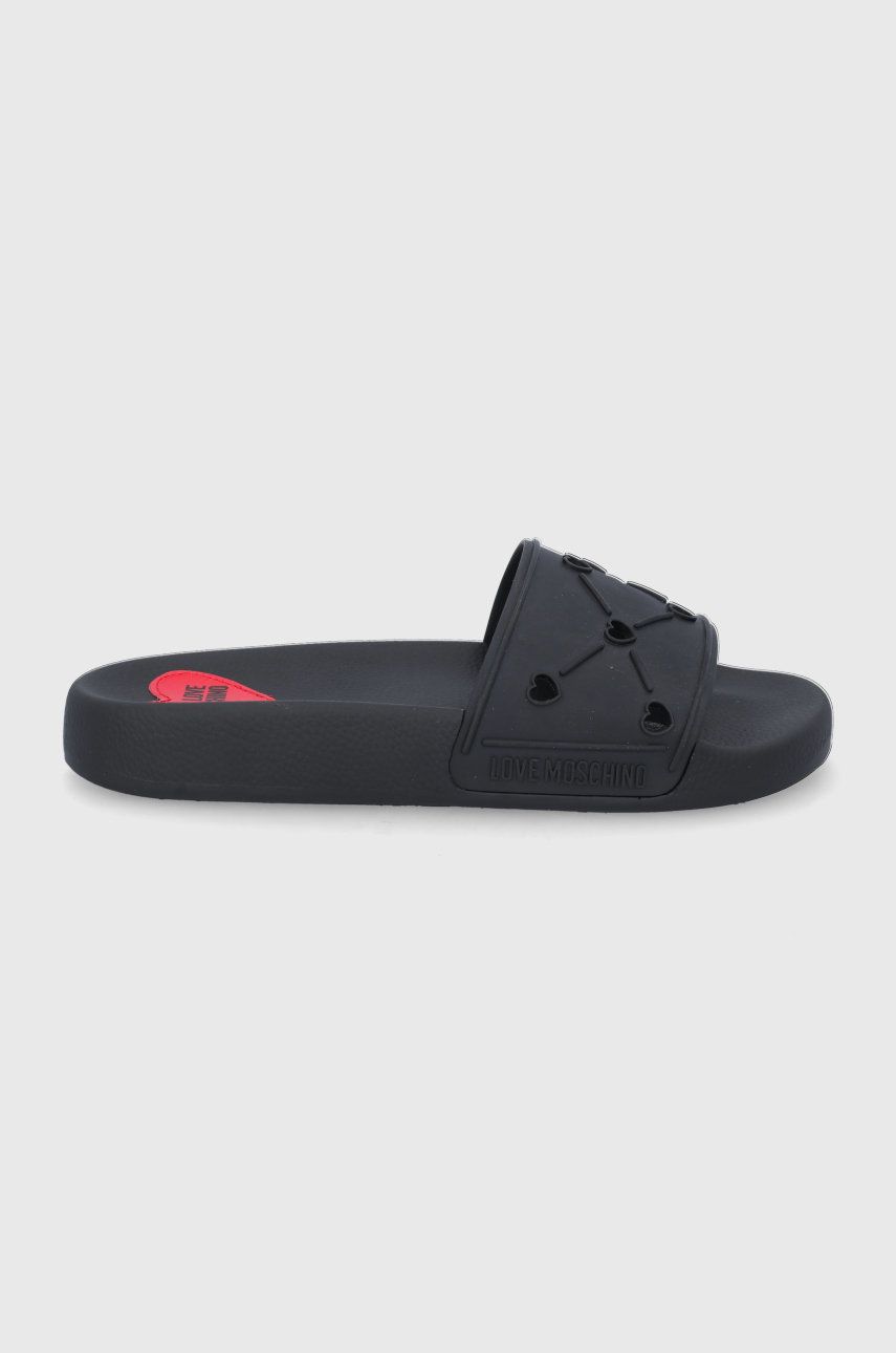 Love Moschino papuci femei, culoarea negru Answear 2023-06-04