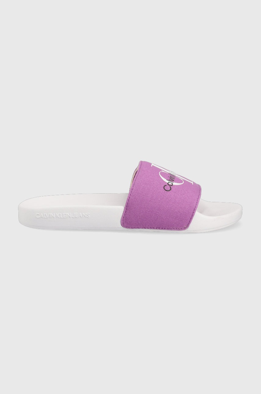

Чехли Calvin Klein Jeans в лилаво, Виолетов