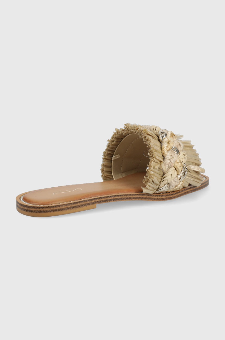 

Шлепанцы Aldo Rattana женские цвет бежевый