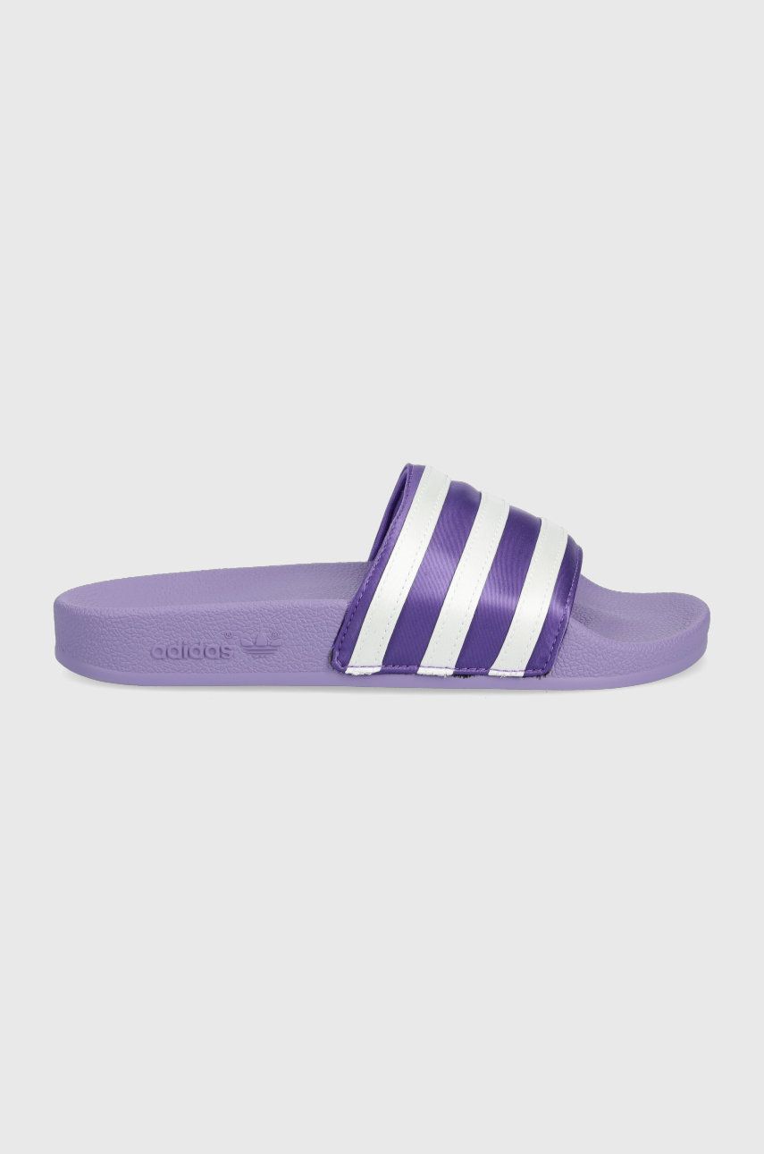 adidas Originals papuci Adilette GX8637 femei, culoarea violet GX8637-MAGL/WHT