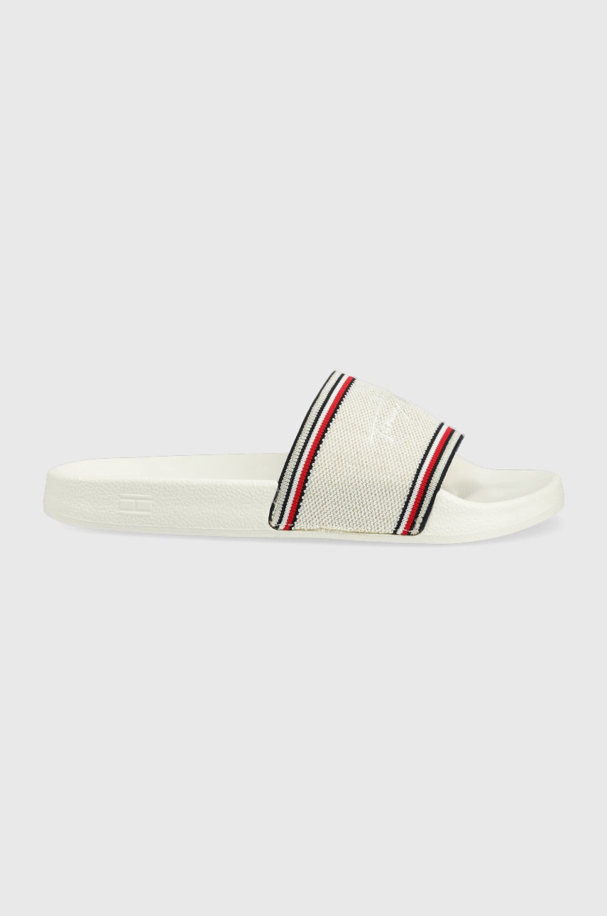 

Чехли Tommy Hilfiger в бяло, Бял