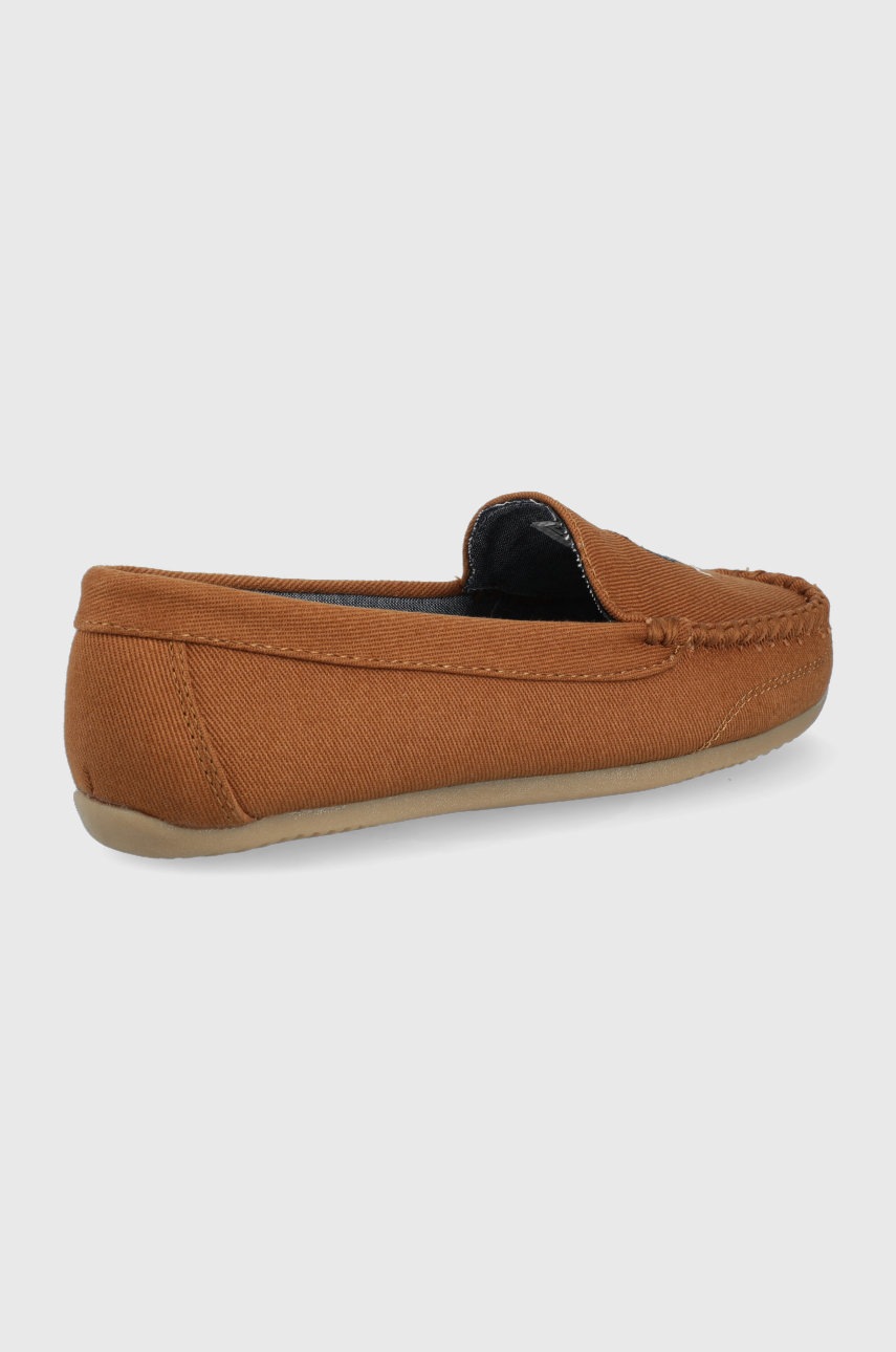 

Мокасины Polo Ralph Lauren Declan Bear женские цвет коричневый на плоском ходу