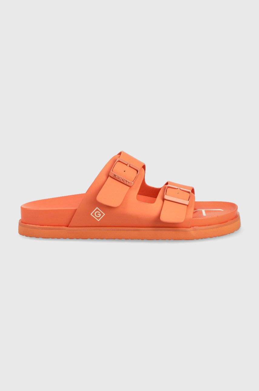 Gant papuci Mardale femei, culoarea portocaliu Answear 2023-06-04
