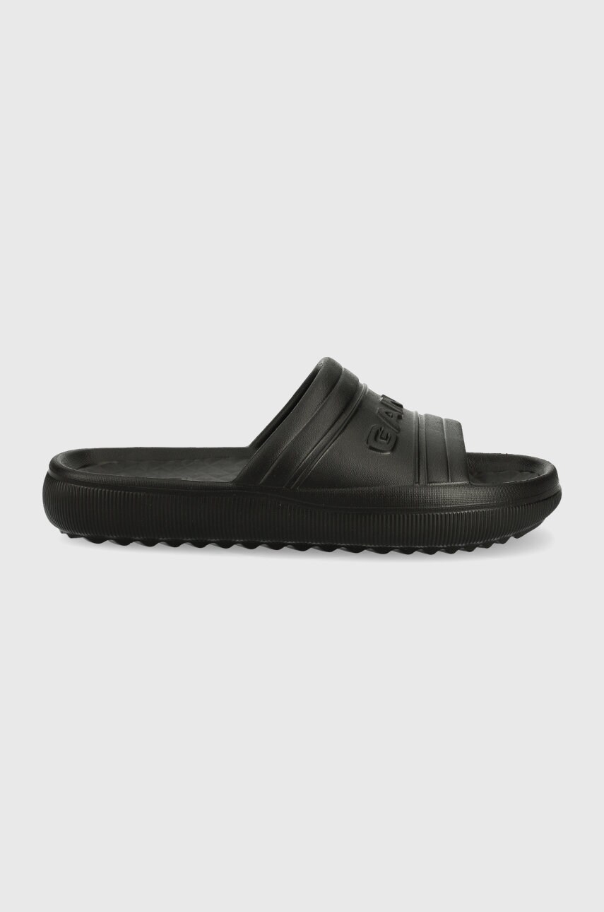 Gant papuci gladyn femei, culoarea negru, cu platforma