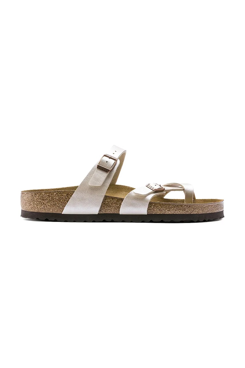 Birkenstock papuci Mayari femei, culoarea bej, 1020664 Birkenstock papuci Mayari femei, culoarea bej, 1020664