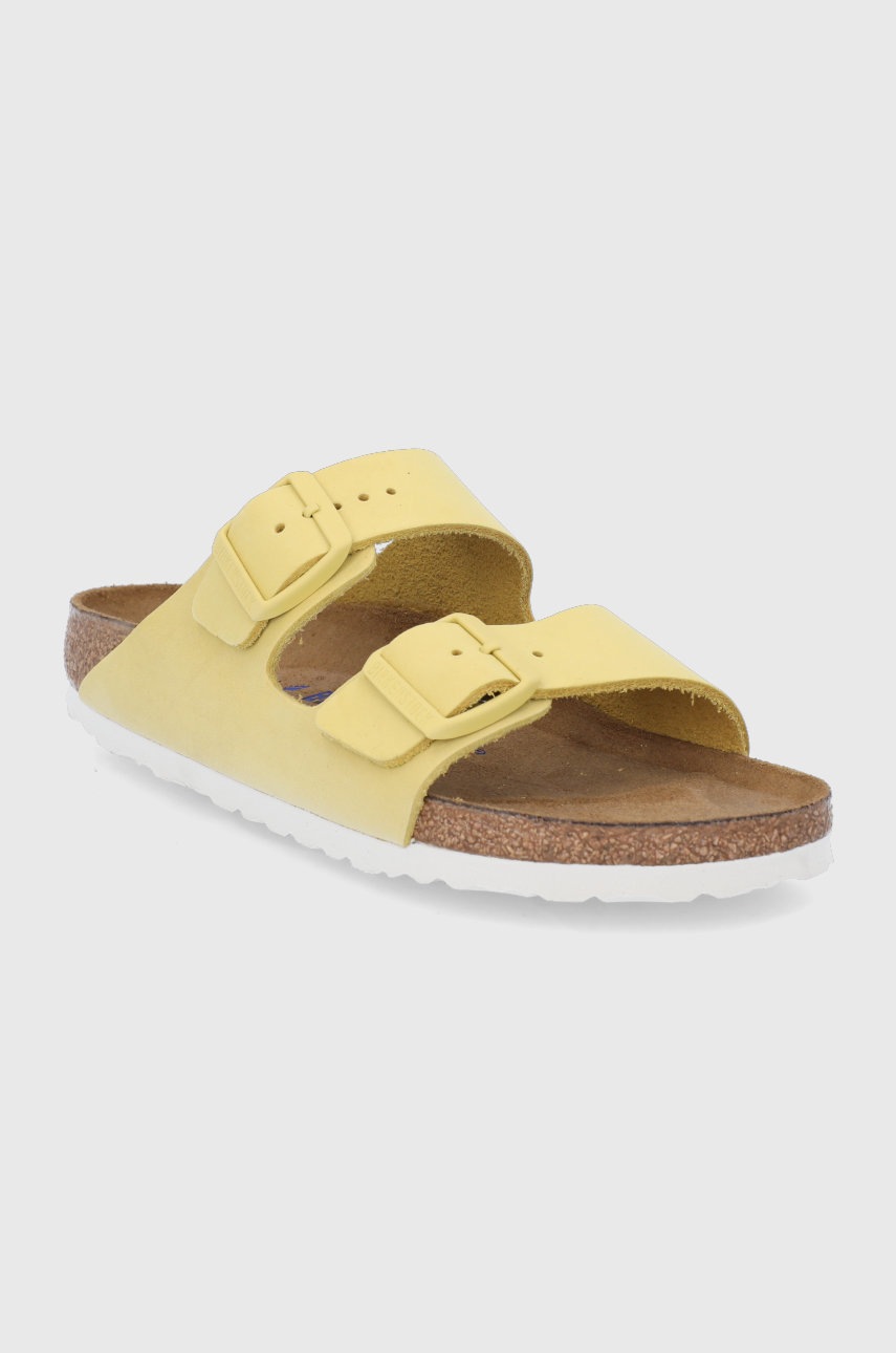 

Замшевые шлепанцы Birkenstock Arizona BS женские