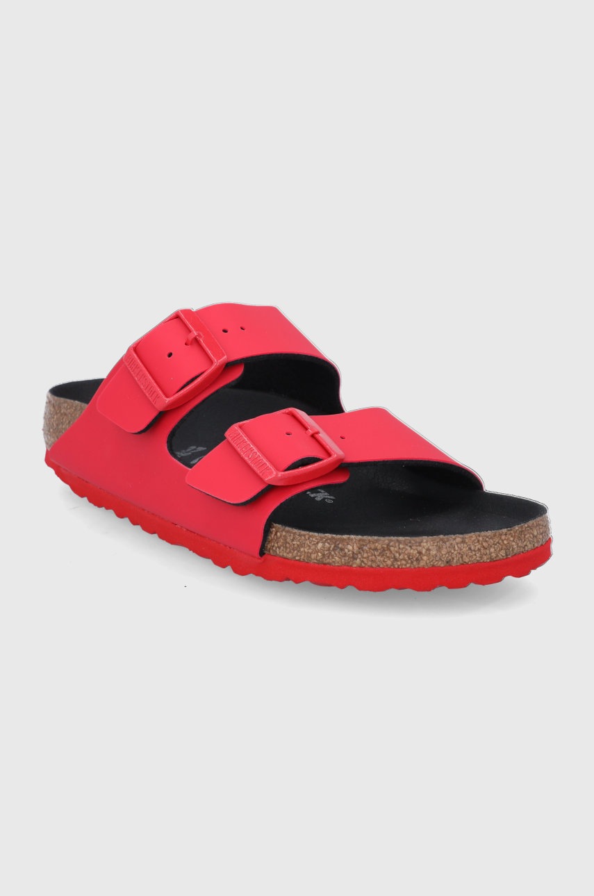 

Шльопанці Birkenstock Arizona жіночі колір червоний