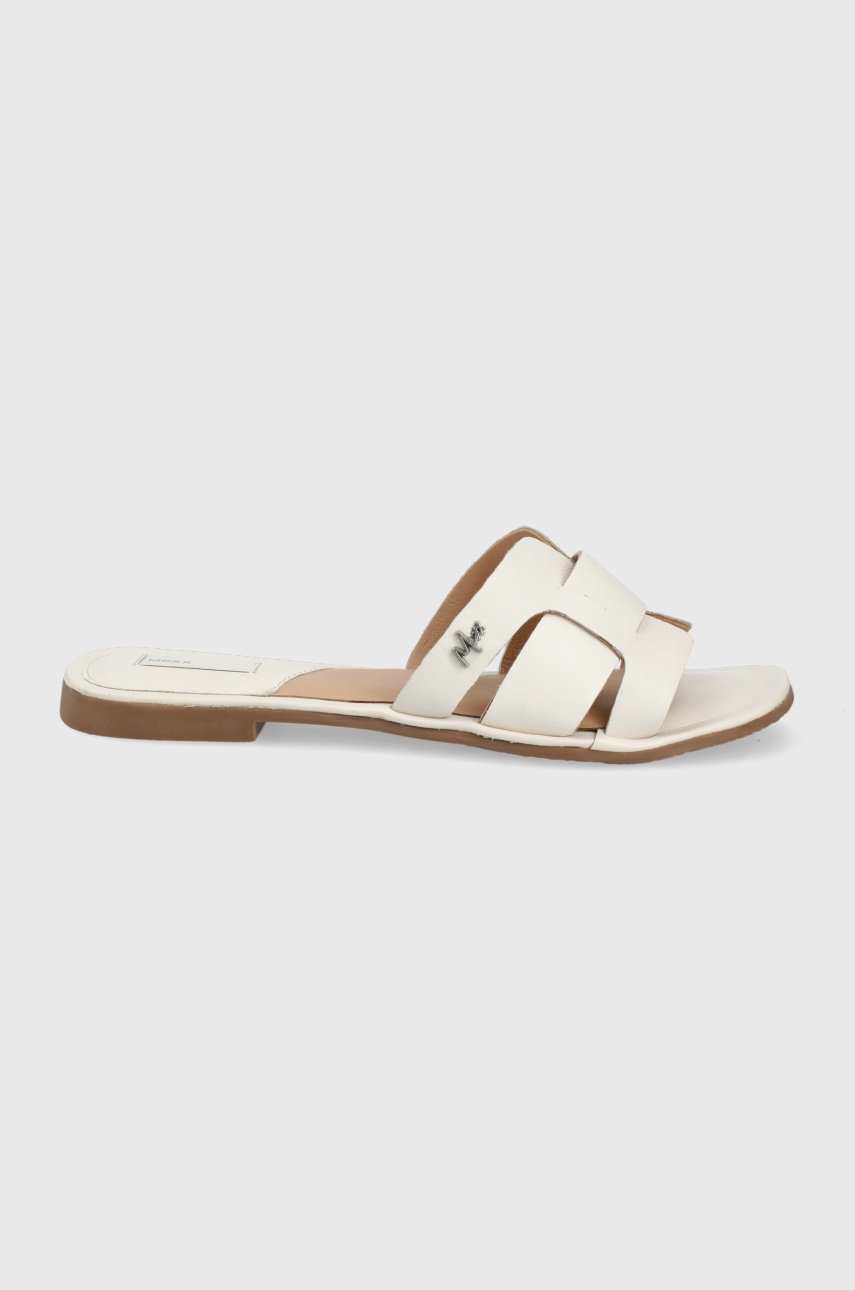 

Кожени чехли Mexx Sandal Jacey дамски в бяло, Бял