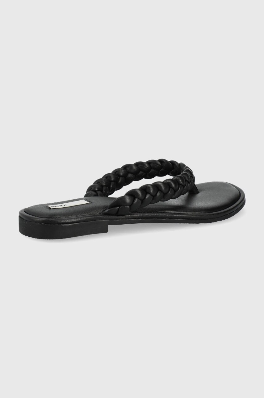

Шкіряні в'єтнамки Mexx Sandal Joya жіночі колір чорний на плоскому ходу