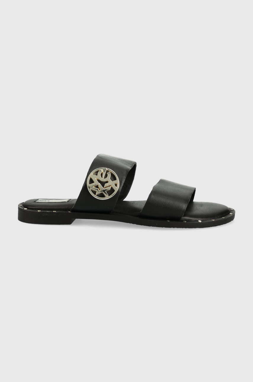 Mexx Slapi De Piele Sandal Jowella Femei, Culoarea Negru