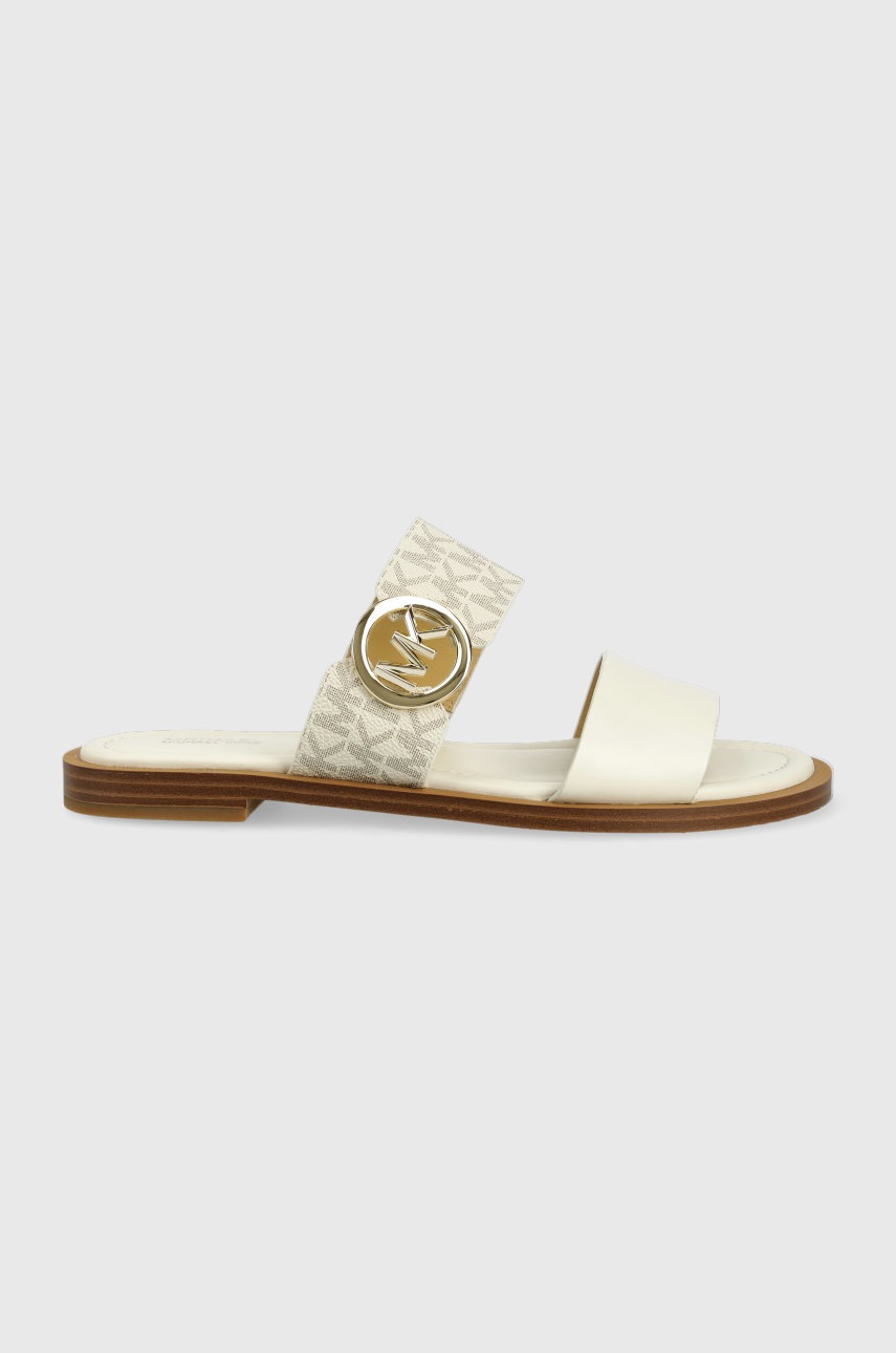 

Кожени сандали MICHAEL Michael Kors Summer Sandal в сиво, Сив