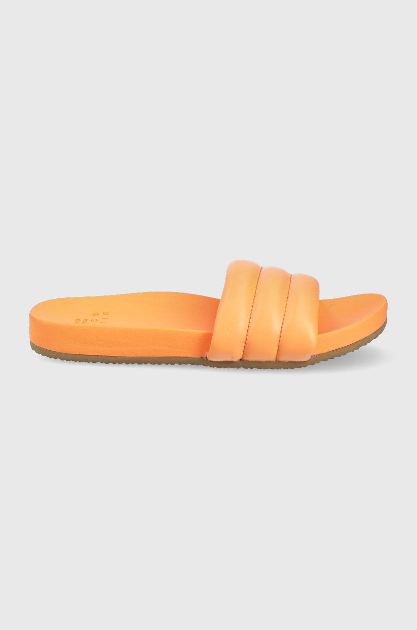 Billabong papuci femei, culoarea portocaliu answear.ro