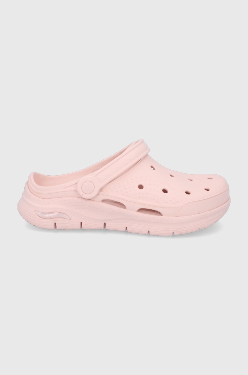 

Чехли Skechers дамски в розово, Розов