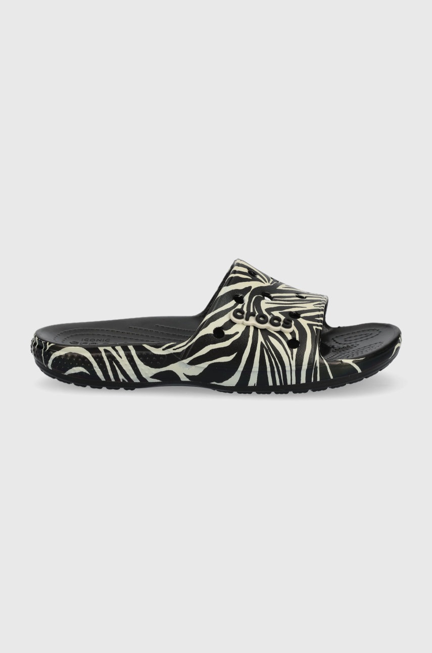 

Чехли Crocs в черно, Черен
