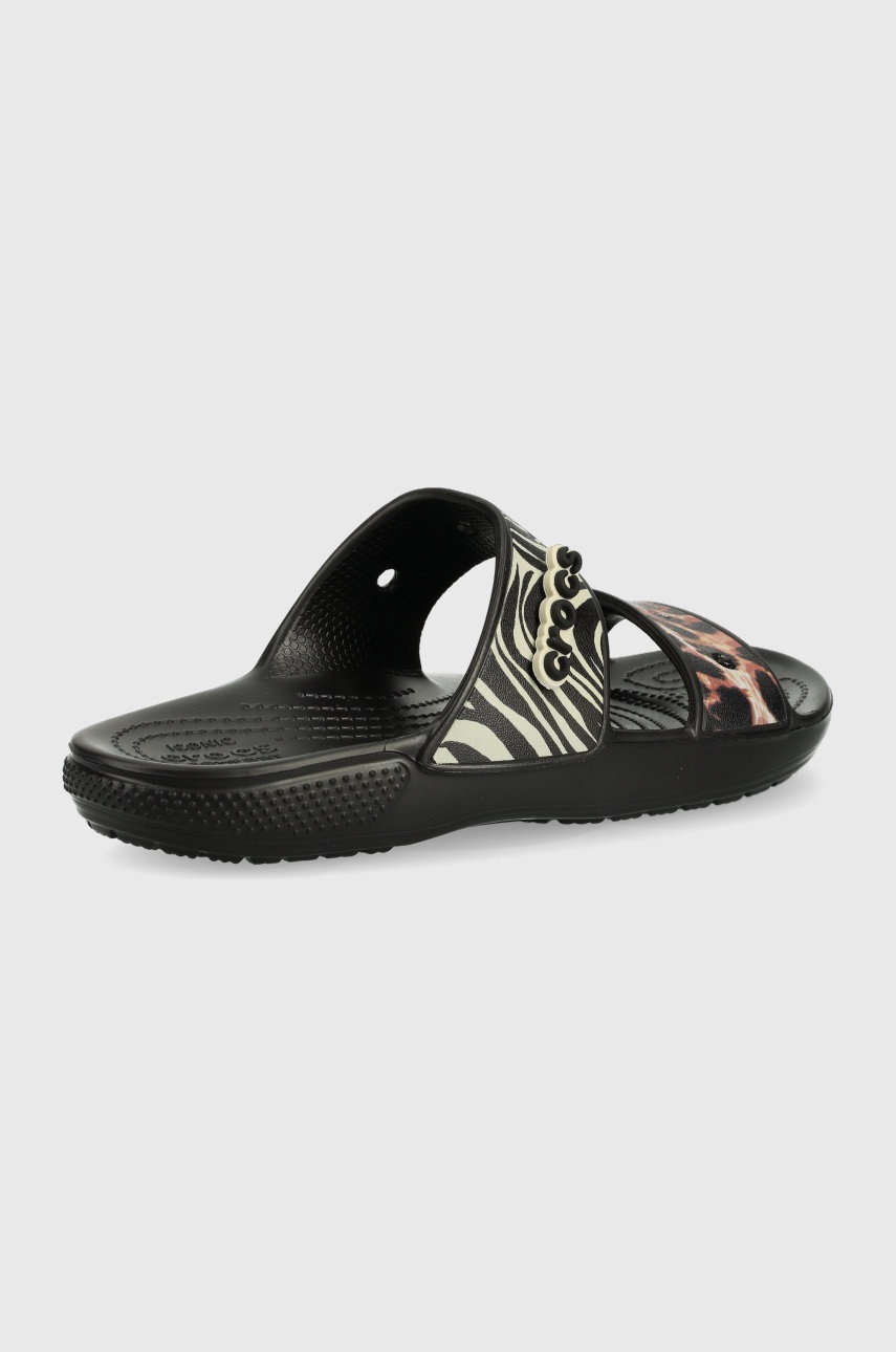 

Шлепанцы Crocs женские цвет чёрный
