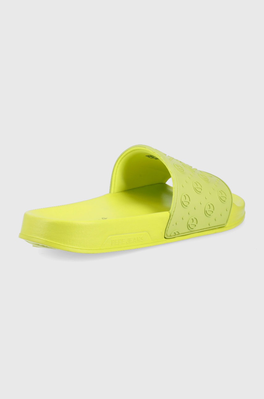

Шльопанці Pepe Jeans Slider Sport жіночі колір зелений