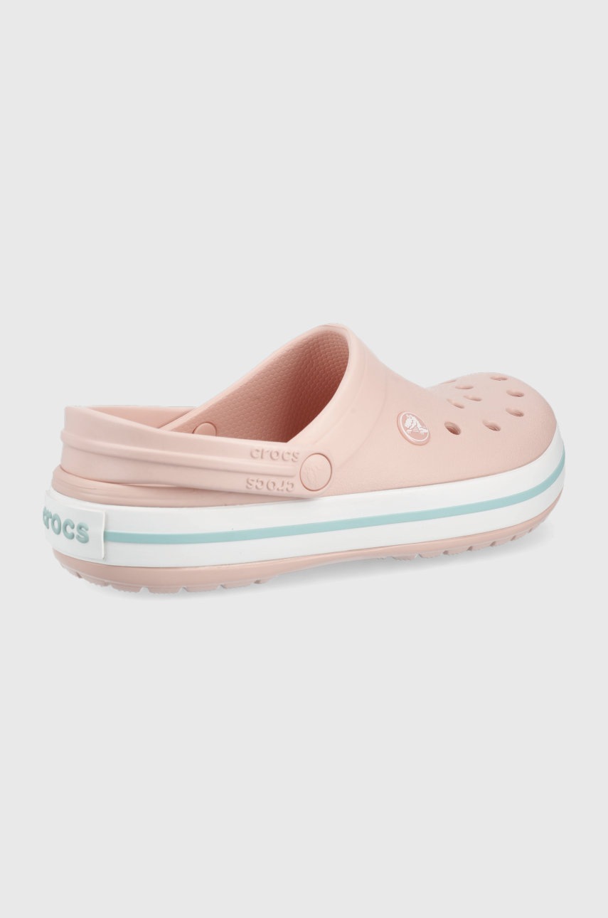 

Шльопанці Crocs жіночі колір рожевий