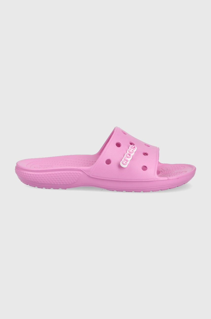 

Чехли Crocs дамско в розово, Розов