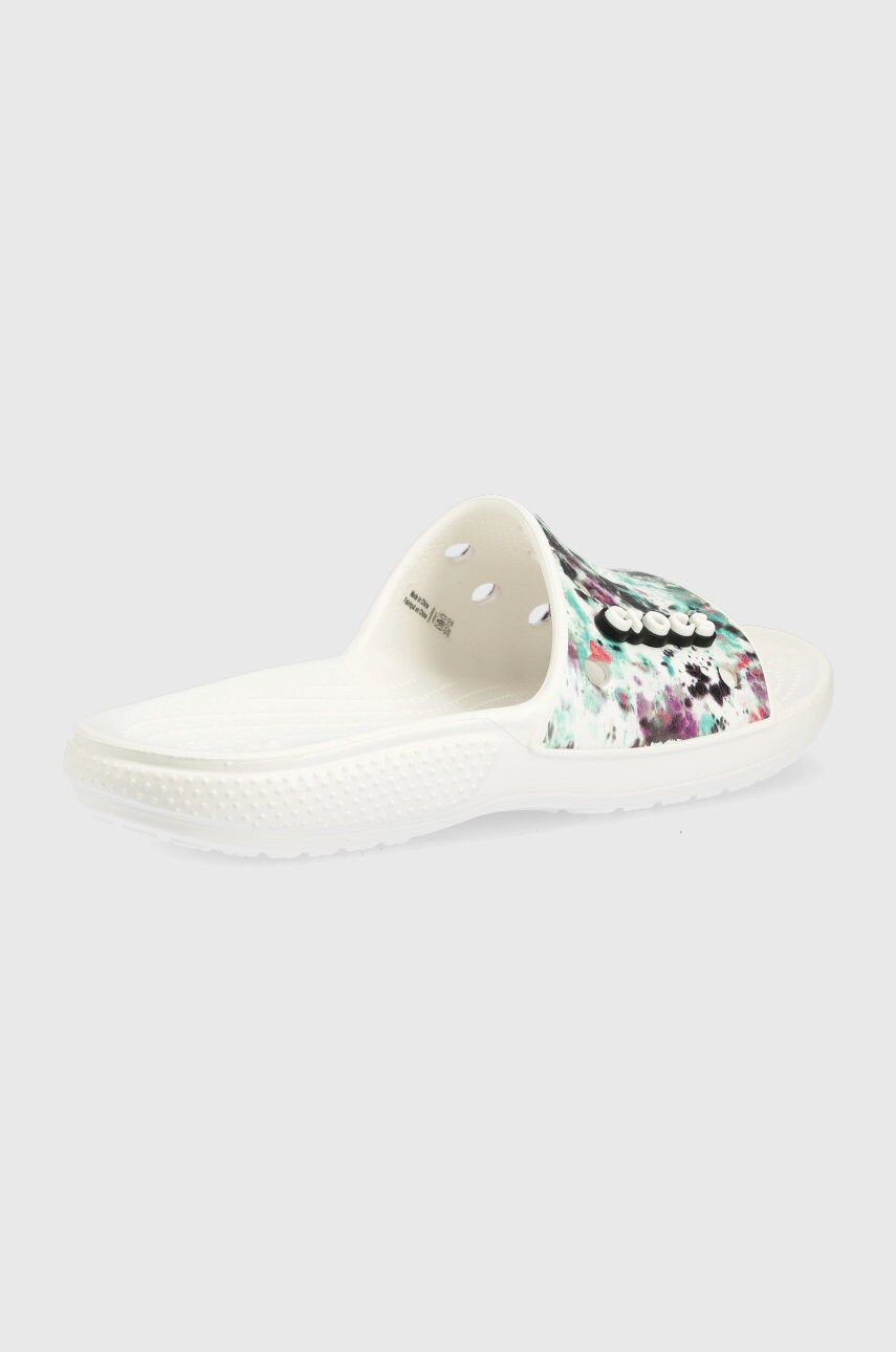 

Шльопанці Crocs жіночі колір білий