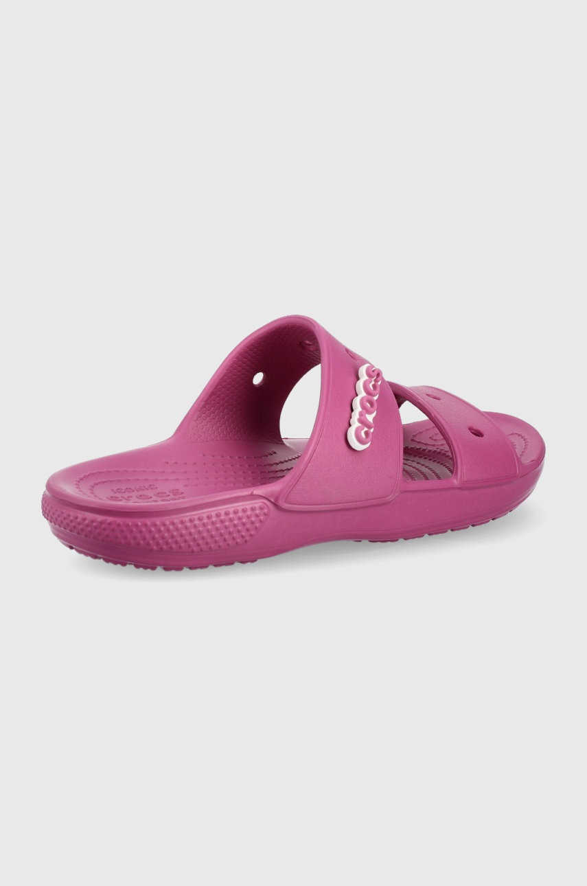 

Шльопанці Crocs жіночі колір рожевий