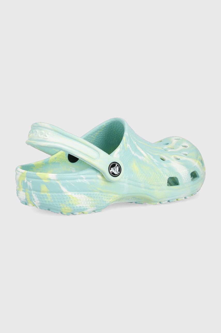 

Шльопанці Crocs жіночі колір бірюзовий