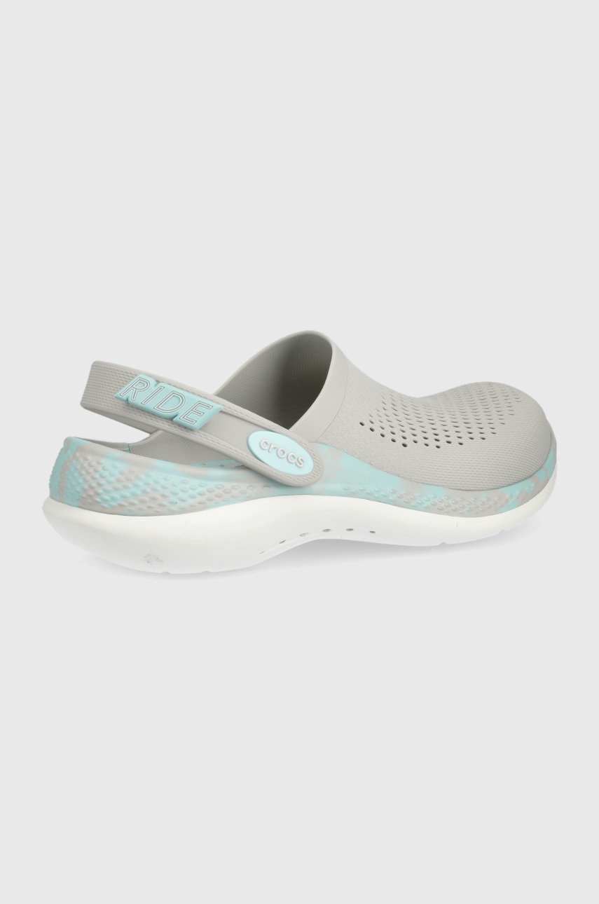 

Шльопанці Crocs жіночі колір сірий