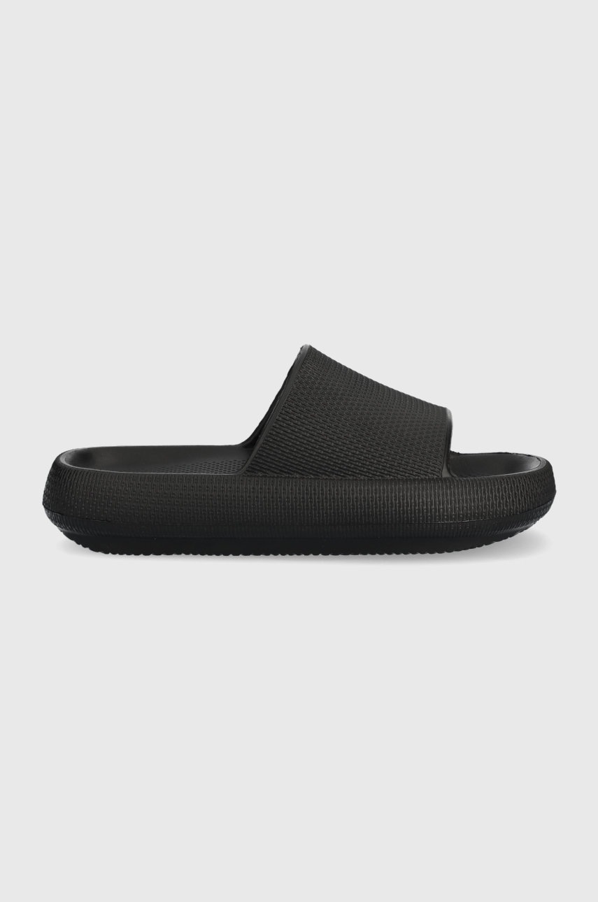

Чехли Steve Madden Scuba в черно с платформа, Черен