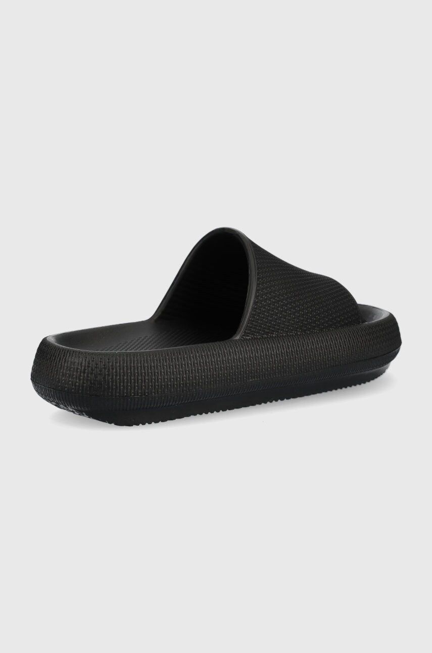 

Шльопанці Steve Madden Scuba жіночі колір чорний на платформі