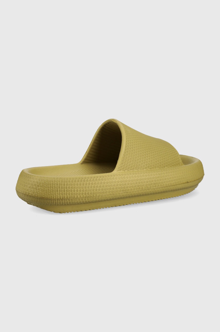 

Шлепанцы Steve Madden Scuba женские цвет зелёный на платформе