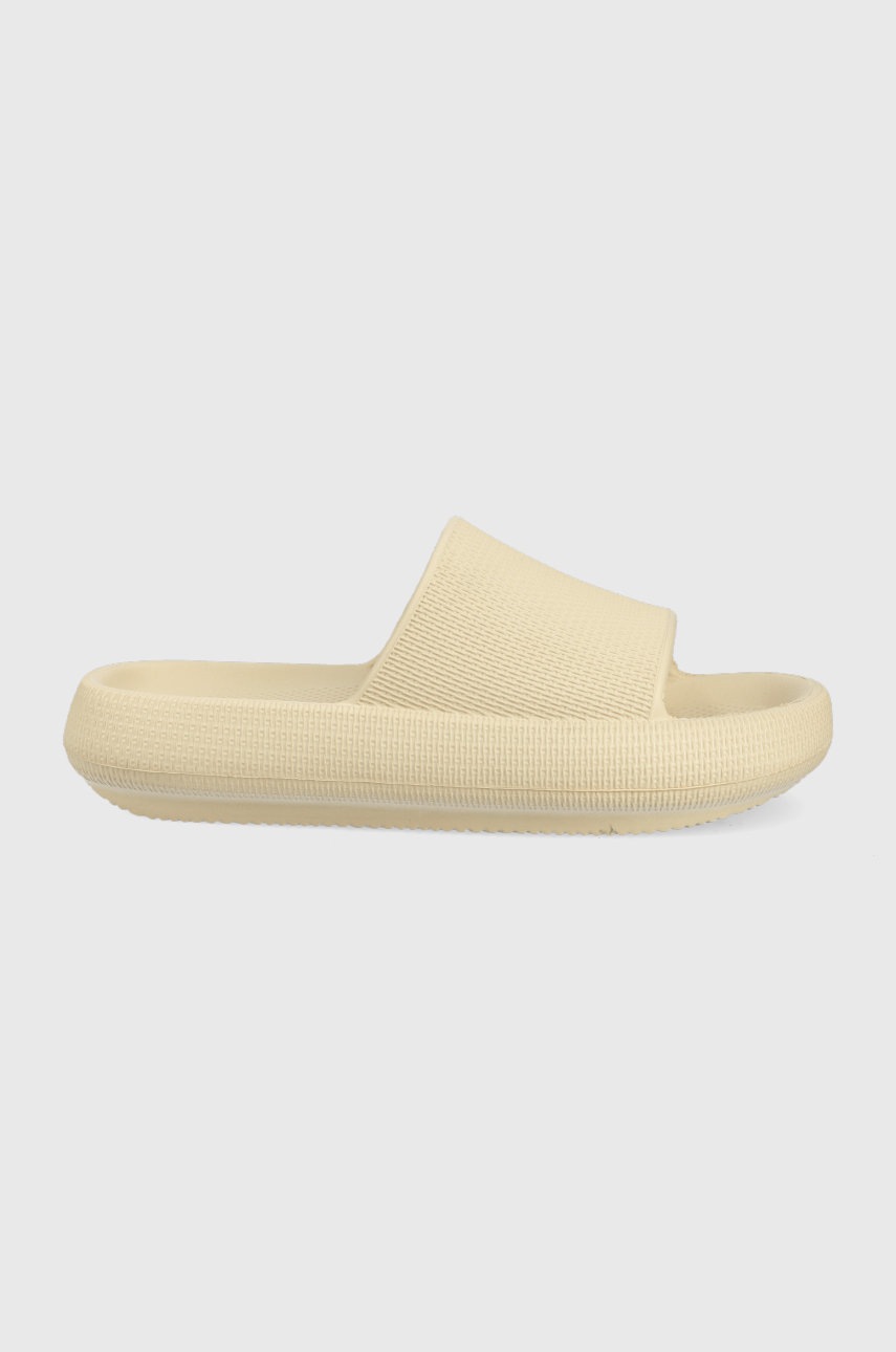 

Чехли Steve Madden Scuba в бежово с платформа, Бежов