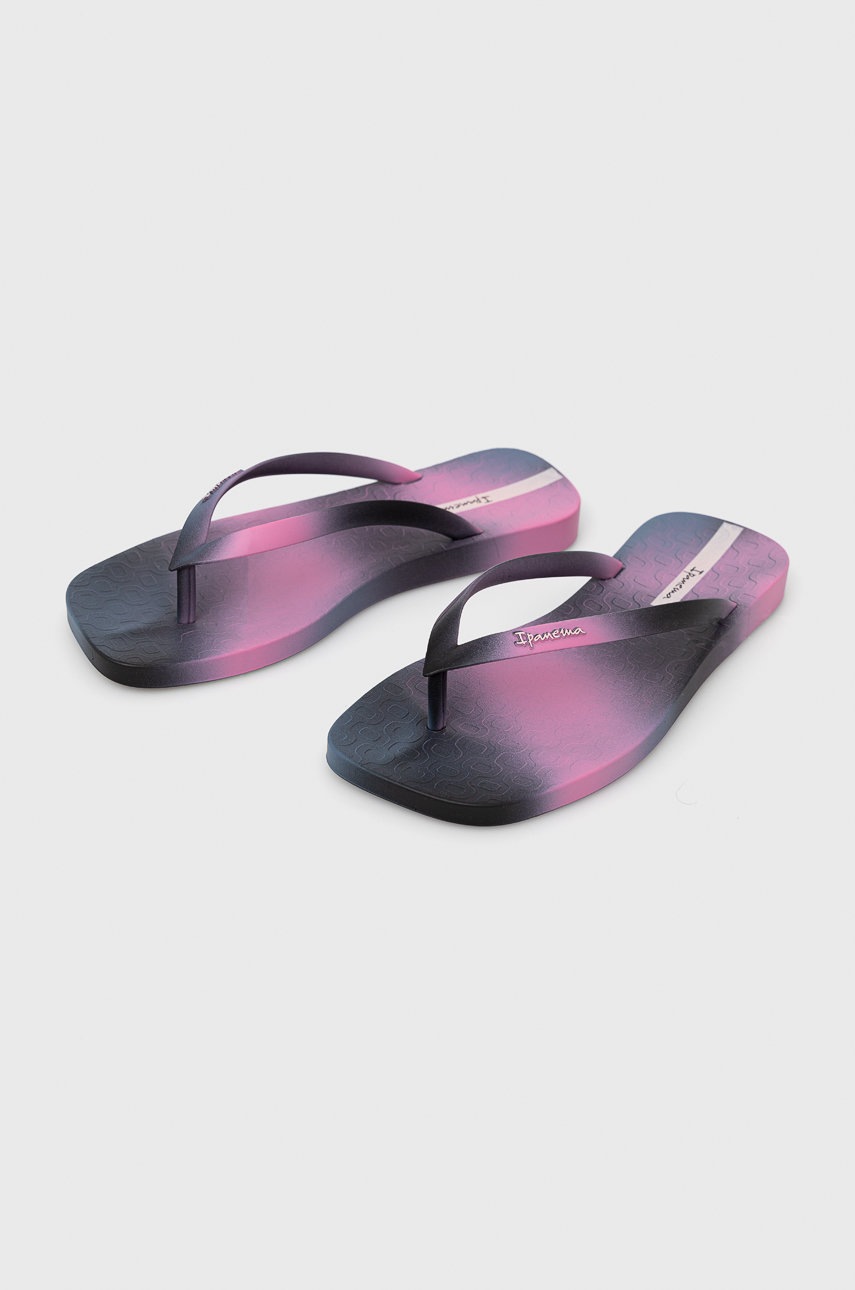 

Вьетнамки Ipanema Fever Print женские цвет синий на плоском ходу