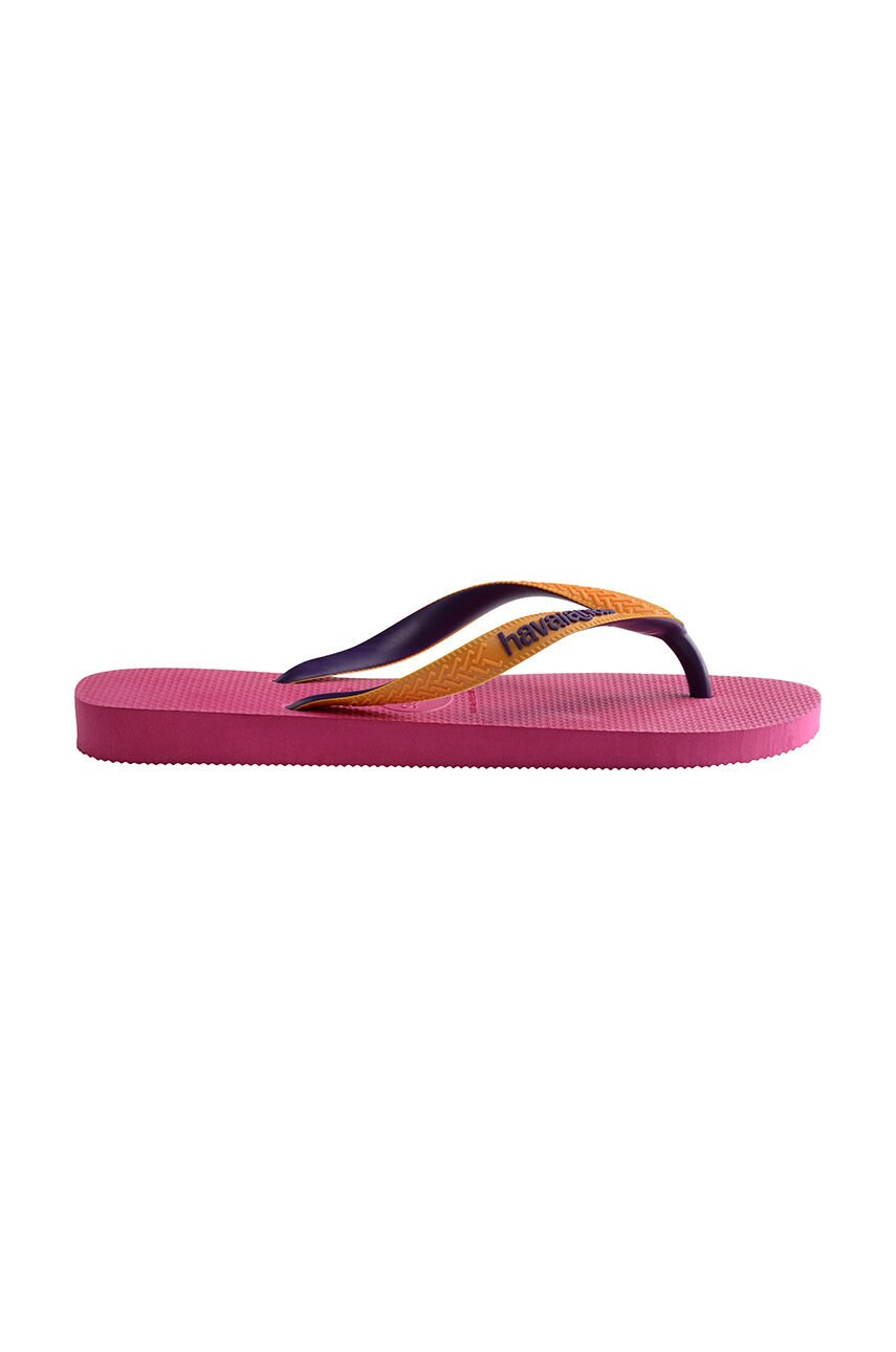 

В'єтнамки Havaianas Top Mix жіночі колір рожевий на плоскому ходу
