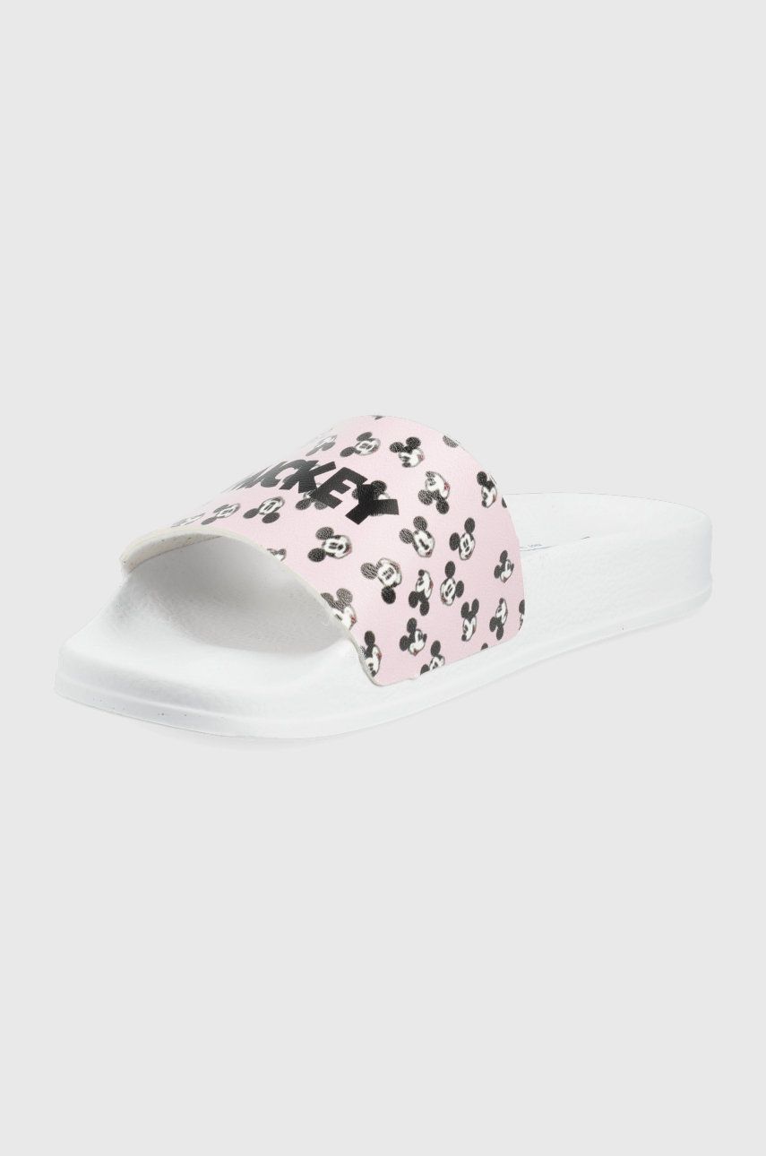 MOA Concept Papuci Slippers Disney Femei, Culoarea Alb