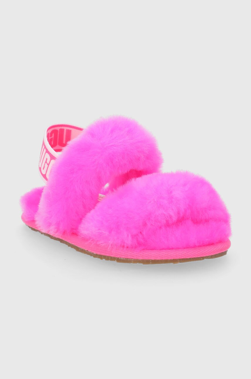 

Дитячі тапочки UGG колір фіолетовий