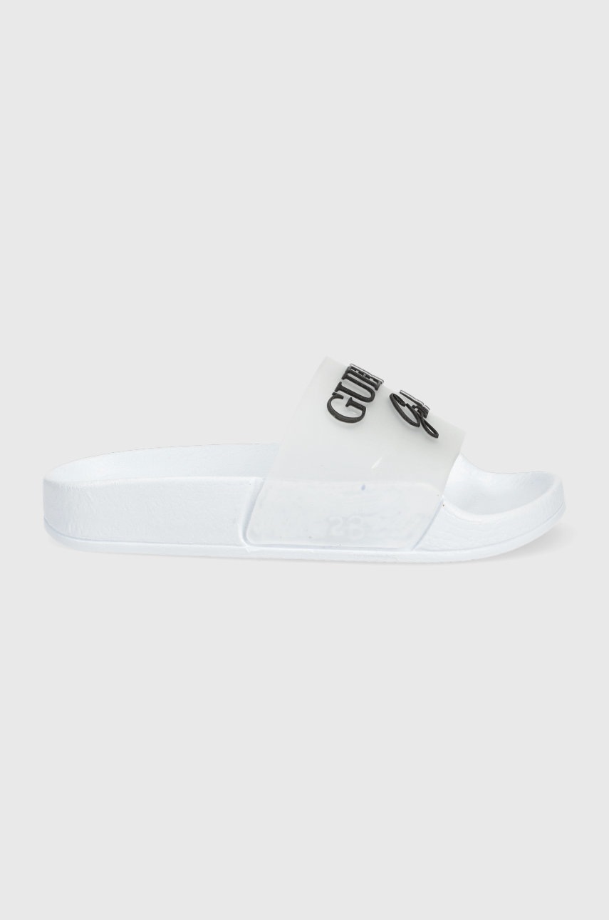 

Детски чехли Guess в бяло, Бял