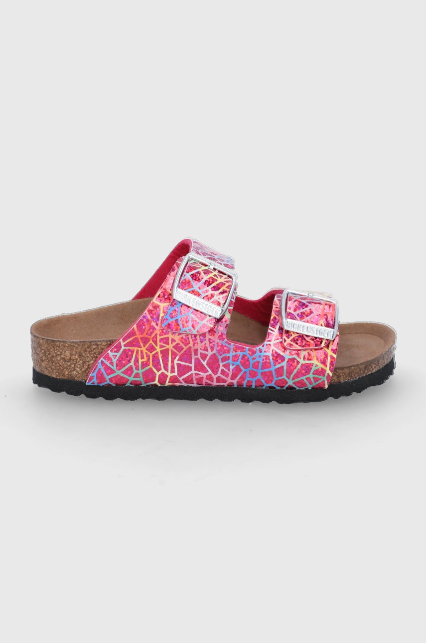 

Детские шлепанцы Birkenstock цвет розовый