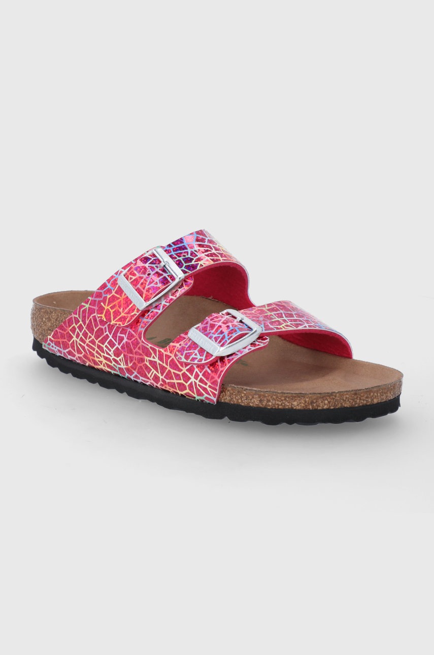 

Дитячі шльопанці Birkenstock колір рожевий